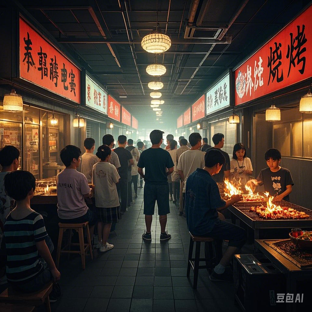 AI无人直播：烧烤店引流的 “秘密武器”