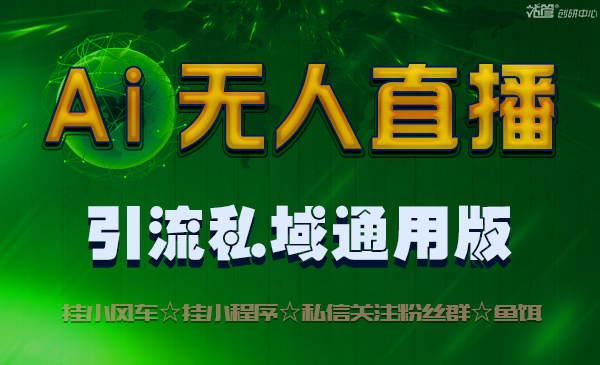 Ai无人直播引流私域通用版-图片1